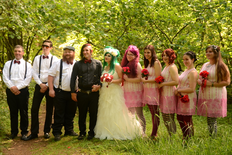 Portland wedding photography portfolio example
