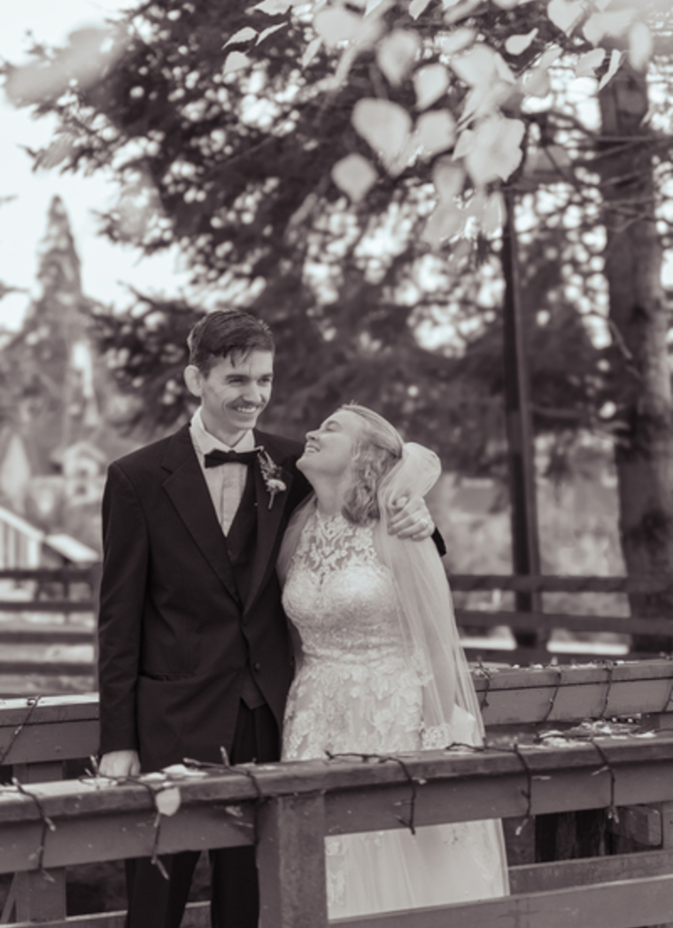 Timeless wedding photography portfolio example